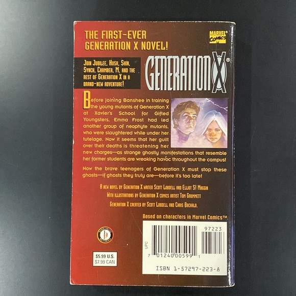 Generation X by Scott Lobdell and Elliot S! Maggin - Paperback Novel - Picture 2 of 11